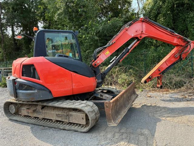 Kubota KX080-4 - Máy xúc mini: hình 2 Kubota KX080-4 - Máy xúc mini: hình 2