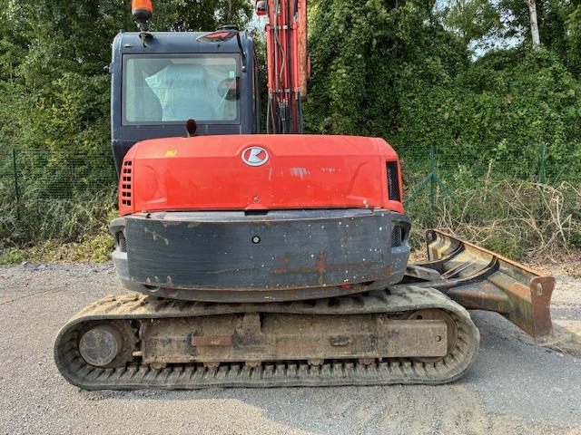 Kubota KX080-4 - Máy xúc mini: hình 5 Kubota KX080-4 - Máy xúc mini: hình 5