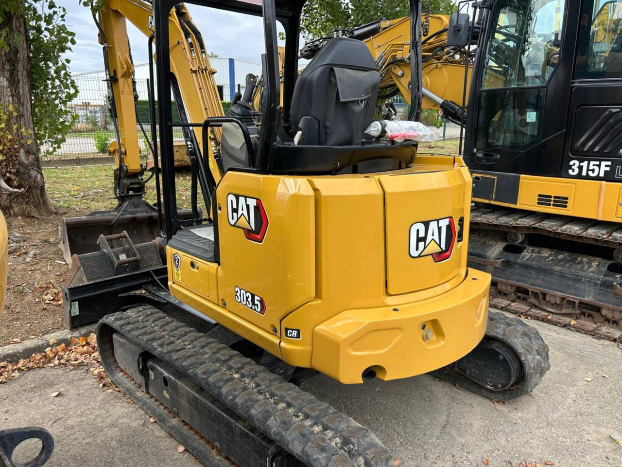 CAT 303.5 - Máy xúc bánh xích: hình 4 CAT 303.5 - Máy xúc bánh xích: hình 4