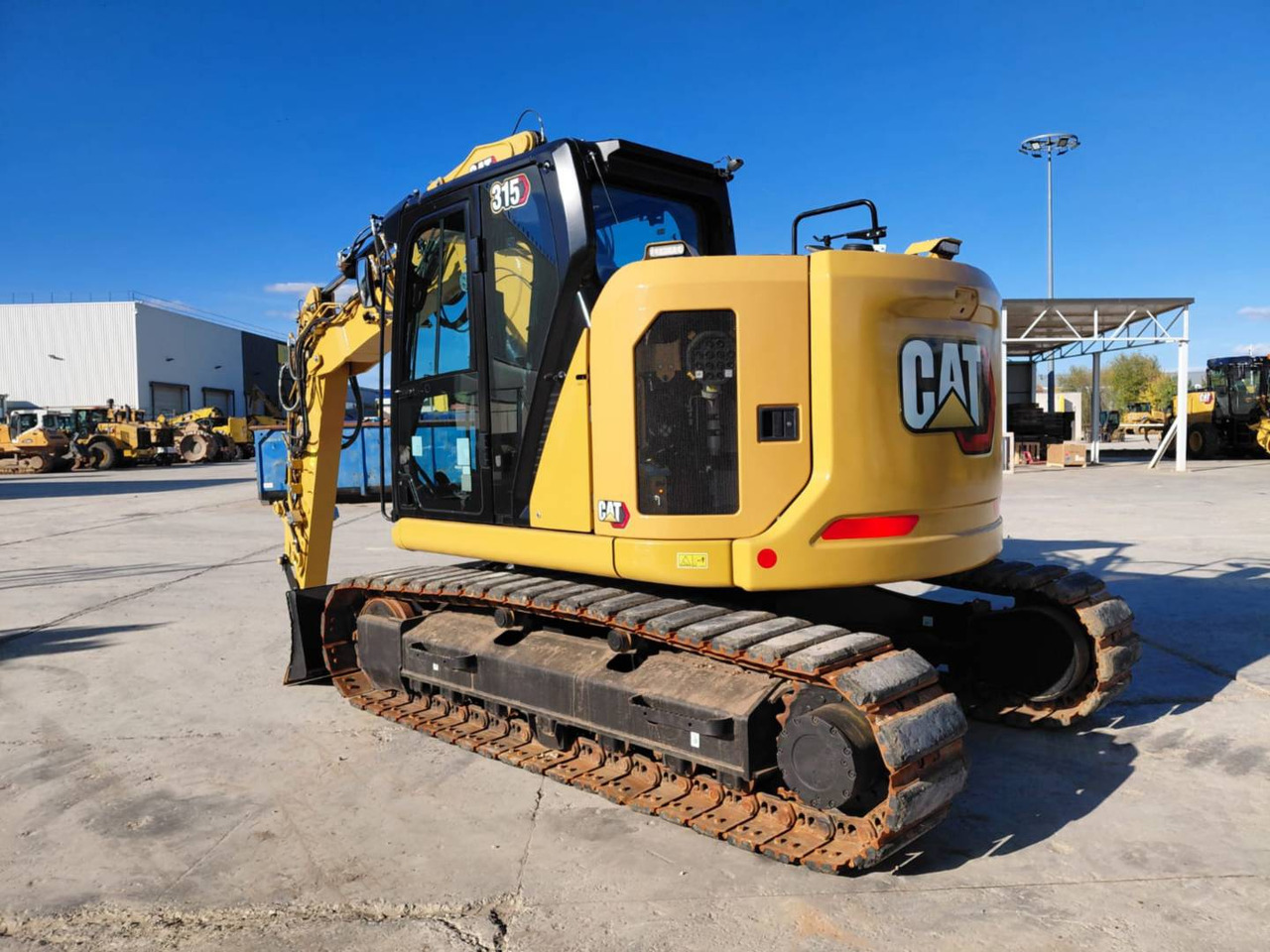 CAT 315 - Máy xúc bánh xích: hình 5 CAT 315 - Máy xúc bánh xích: hình 5