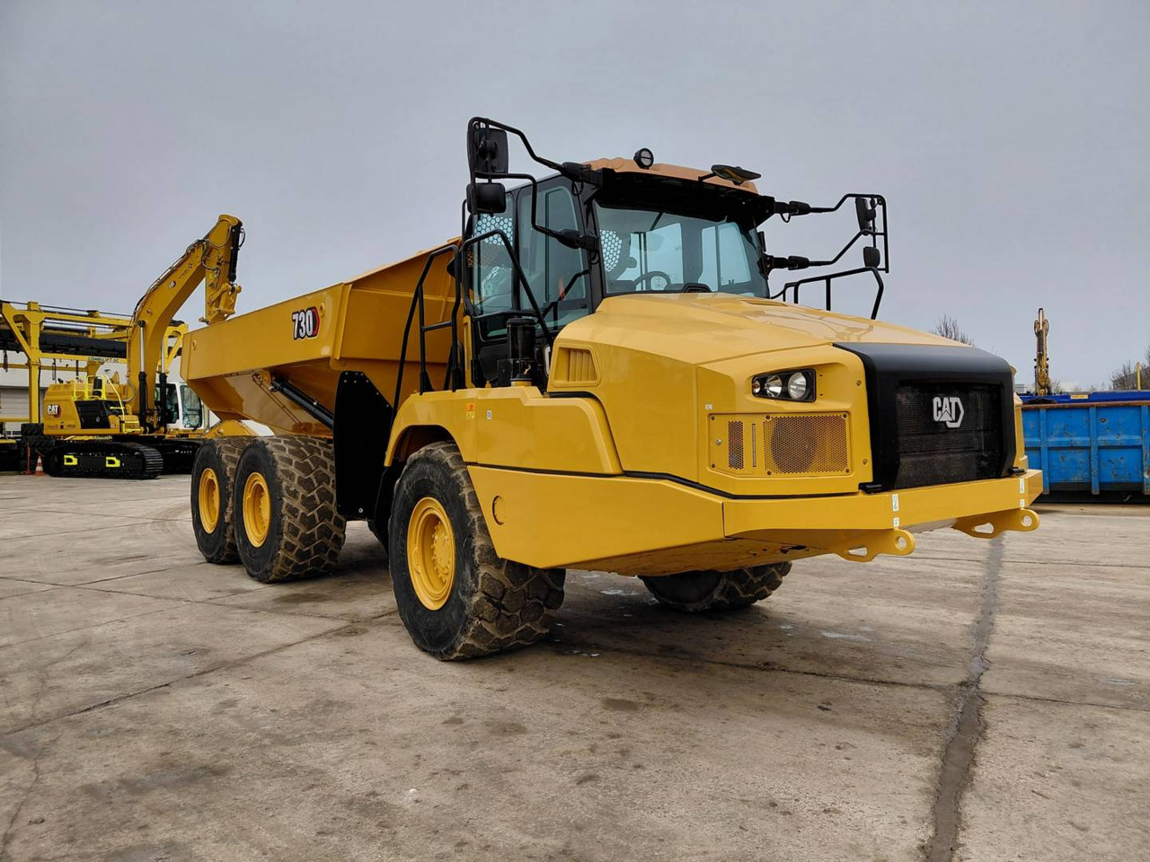 CAT 730 - Xe ben đổ có khớp nối: hình 4 CAT 730 - Xe ben đổ có khớp nối: hình 4