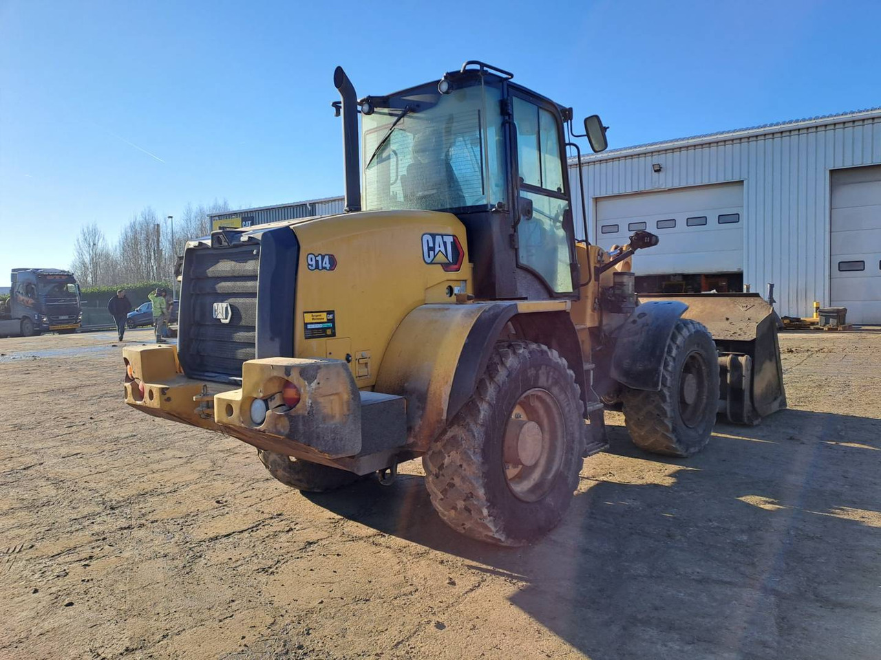 Máy xúc lật bánh lốp CAT 914: hình 6