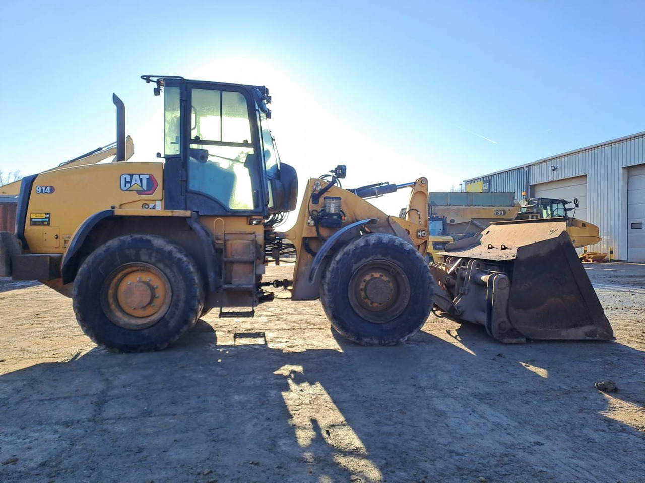 CAT 914 - Máy xúc lật bánh lốp: hình 5 CAT 914 - Máy xúc lật bánh lốp: hình 5