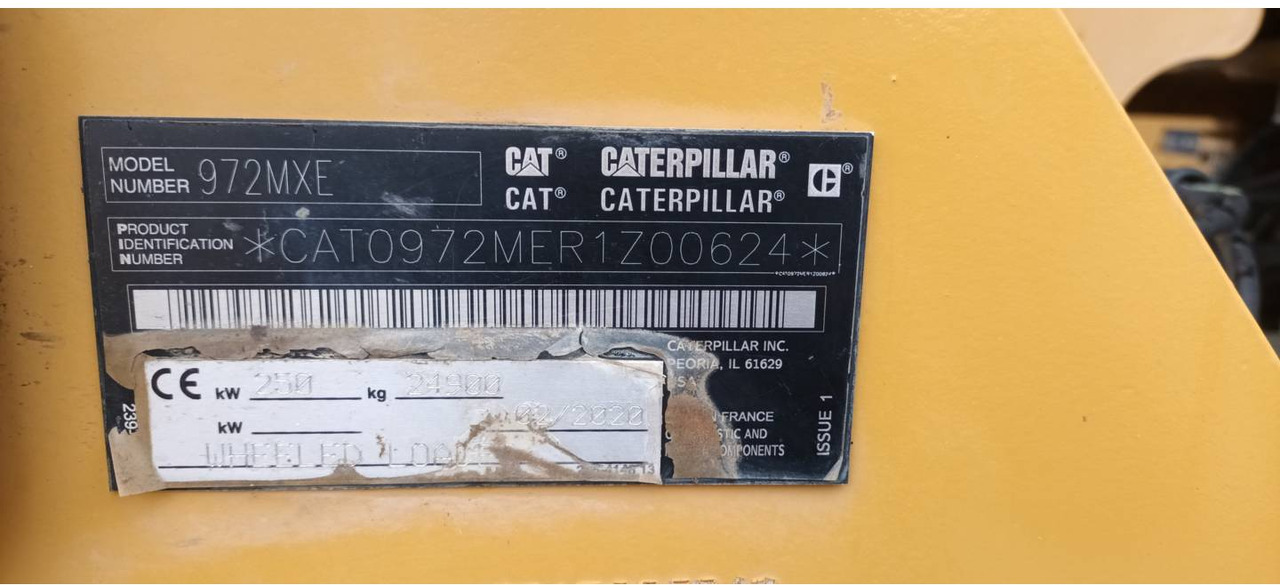 Máy xúc lật bánh lốp CAT 972M XE: hình 6 Máy xúc lật bánh lốp CAT 972M XE: hình 6