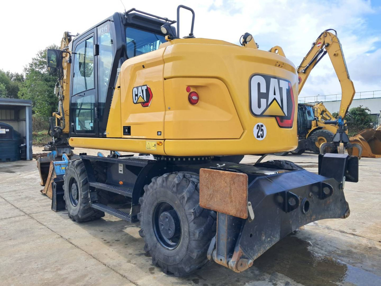 CAT M315 - Máy xúc bánh lốp: hình 3 CAT M315 - Máy xúc bánh lốp: hình 3
