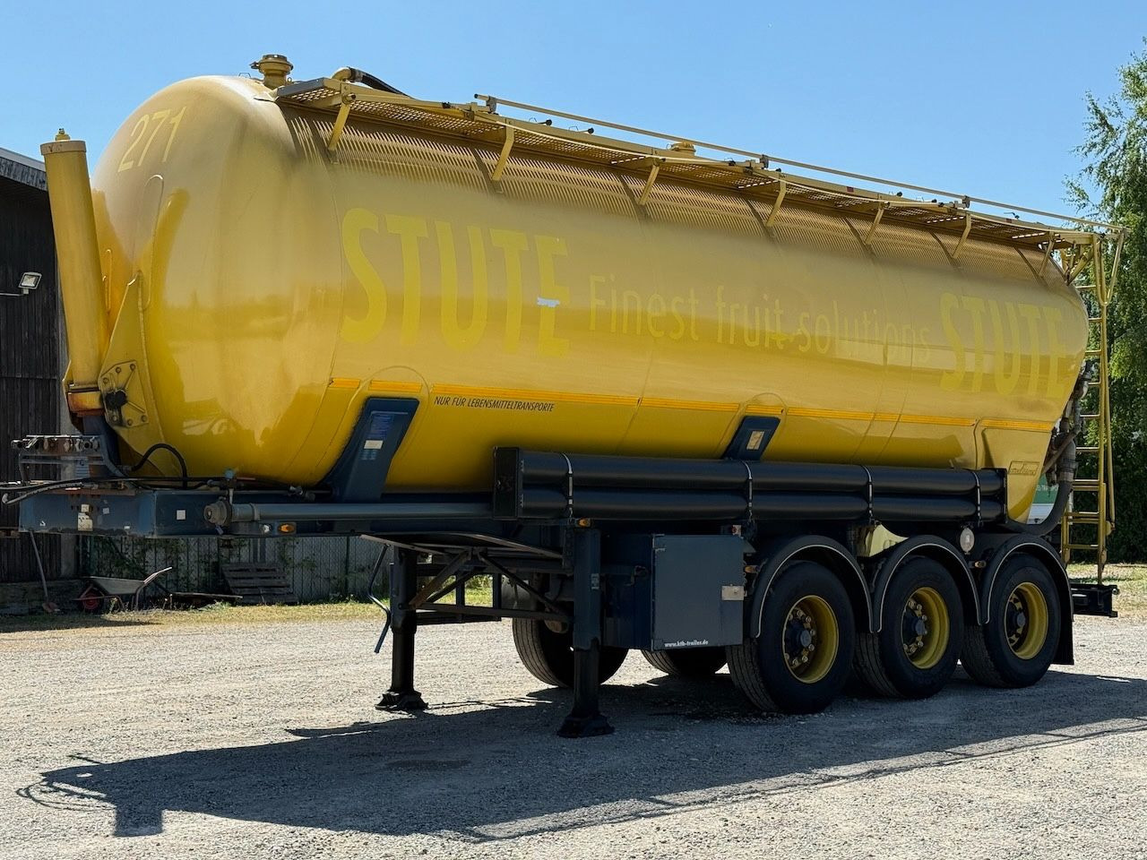 Kässbohrer SSK 40 Lebensmittel-Kippsilo - Sơ mi rơ moóc bồn silo: hình 1 Kässbohrer SSK 40 Lebensmittel-Kippsilo - Sơ mi rơ moóc bồn silo: hình 1