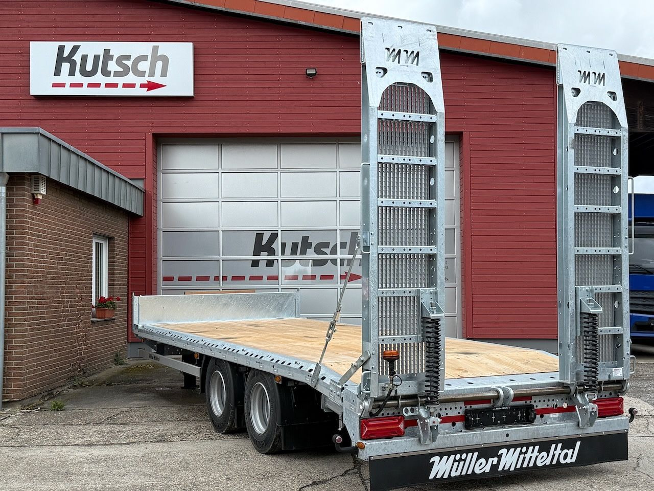 Müller-Mitteltal ETÜTAR 14,4 Tieflader, LED, Runduml. RDÜ - Rơ moóc thùng lửng/ Phẳng: hình 1 Müller-Mitteltal ETÜTAR 14,4 Tieflader, LED, Runduml. RDÜ - Rơ moóc thùng lửng/ Phẳng: hình 1