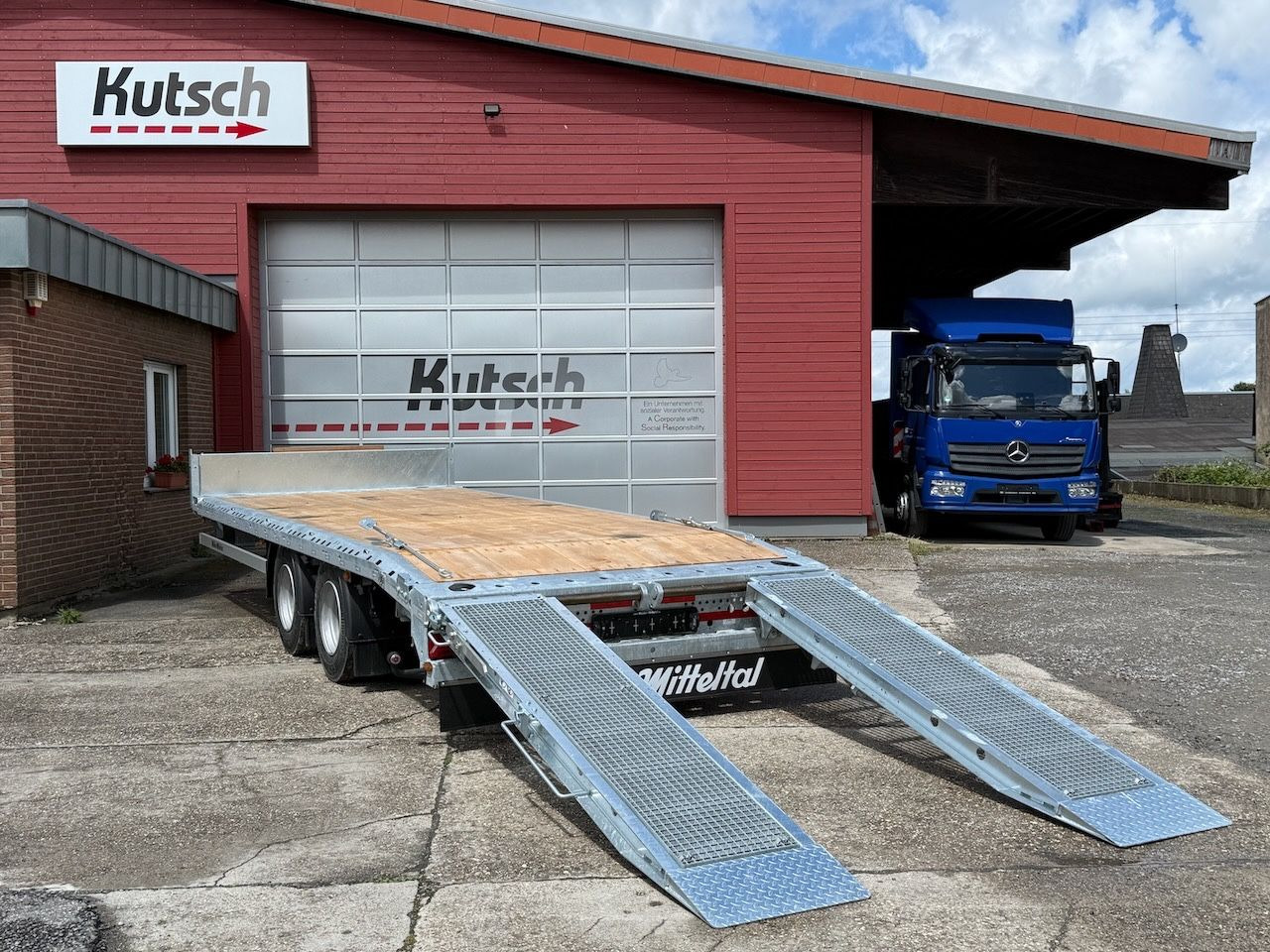 Müller-Mitteltal ETÜTAR 14,4 Tieflader, LED, Runduml. RDÜ - Rơ moóc thùng lửng/ Phẳng: hình 2 Müller-Mitteltal ETÜTAR 14,4 Tieflader, LED, Runduml. RDÜ - Rơ moóc thùng lửng/ Phẳng: hình 2