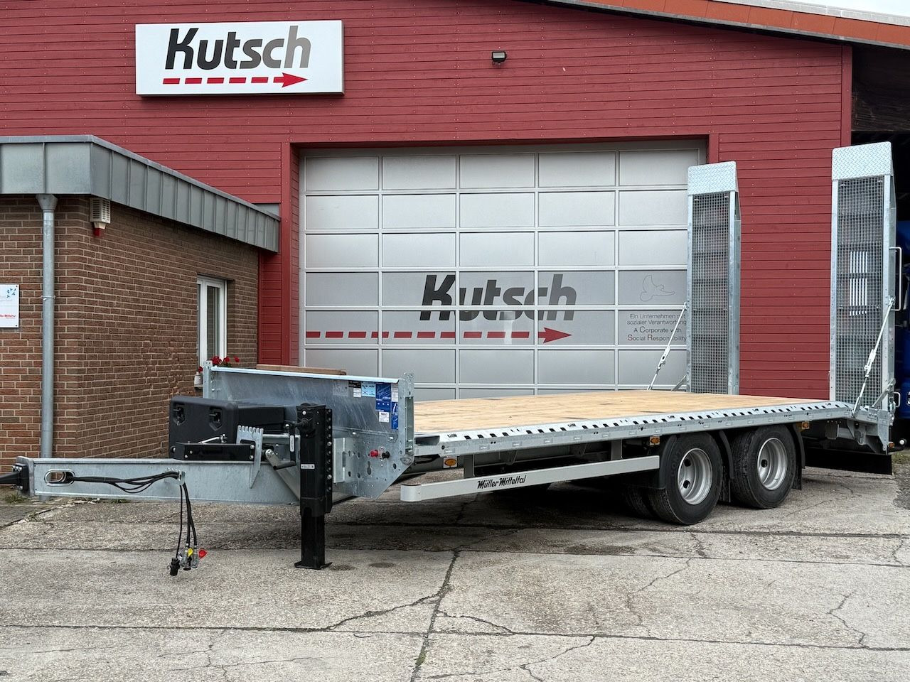Müller-Mitteltal ETÜTAR 14,4 Tieflader, LED, Runduml. RDÜ - Rơ moóc thùng lửng/ Phẳng: hình 5 Müller-Mitteltal ETÜTAR 14,4 Tieflader, LED, Runduml. RDÜ - Rơ moóc thùng lửng/ Phẳng: hình 5