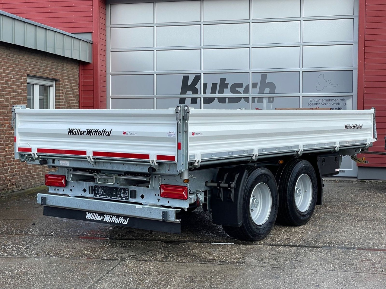 Müller-Mitteltal KA-TA-R 14,4 Beitreifen, EBS, - Rơ moóc ben: hình 2 Müller-Mitteltal KA-TA-R 14,4 Beitreifen, EBS, - Rơ moóc ben: hình 2