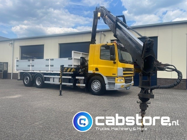 DAF CF 75.310 FAN 6x2 Euro 5 - MANUAL - Bouwjaar 2008 - Kipper - Palfinger PK 15002 Performance - Km 550.899 - Good condition! - Xe cẩu tự hành: hình 3 DAF CF 75.310 FAN 6x2 Euro 5 - MANUAL - Bouwjaar 2008 - Kipper - Palfinger PK 15002 Performance - Km 550.899 - Good condition! - Xe cẩu tự hành: hình 3