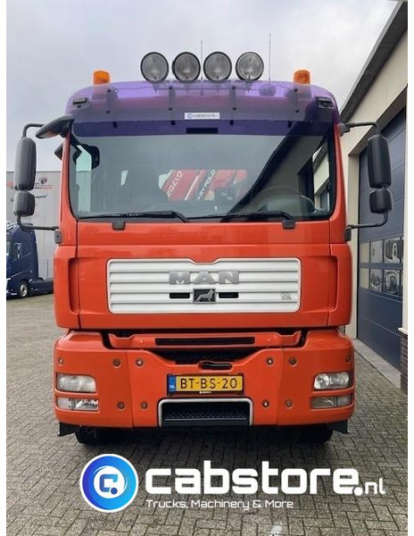 Xe tải hệ thống cáp, Xe cẩu tự hành MAN TGA 41.440 8X4 BB Palfinger Epsilon Z-Kraan bouwjaar 2011 + NCH 30 Ton's Kabel-containersyteem - Handgeschakeld - Bouwjaar 2007 - Km 582.782: hình 9