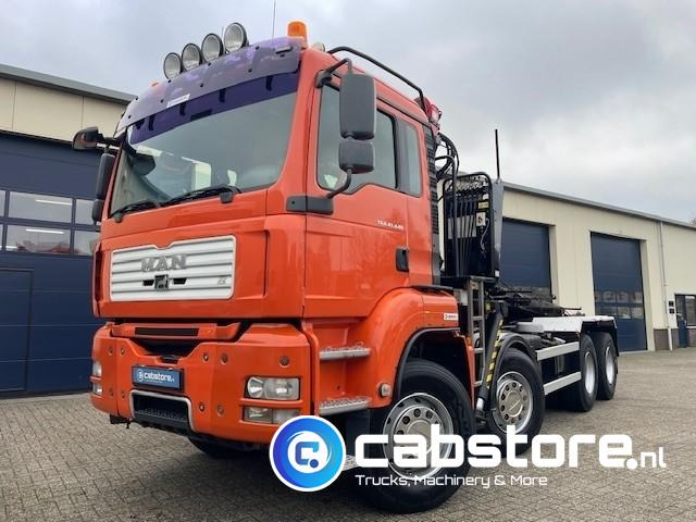 MAN TGA 41.440 8X4 BB Palfinger Epsilon Z-Kraan bouwjaar 2011 + NCH 30 Ton's Kabel-containersyteem - Handgeschakeld - Bouwjaar 2007 - Km 582.782 - Xe tải hệ thống cáp, Xe cẩu tự hành: hình 2 MAN TGA 41.440 8X4 BB Palfinger Epsilon Z-Kraan bouwjaar 2011 + NCH 30 Ton's Kabel-containersyteem - Handgeschakeld - Bouwjaar 2007 - Km 582.782 - Xe tải hệ thống cáp, Xe cẩu tự hành: hình 2