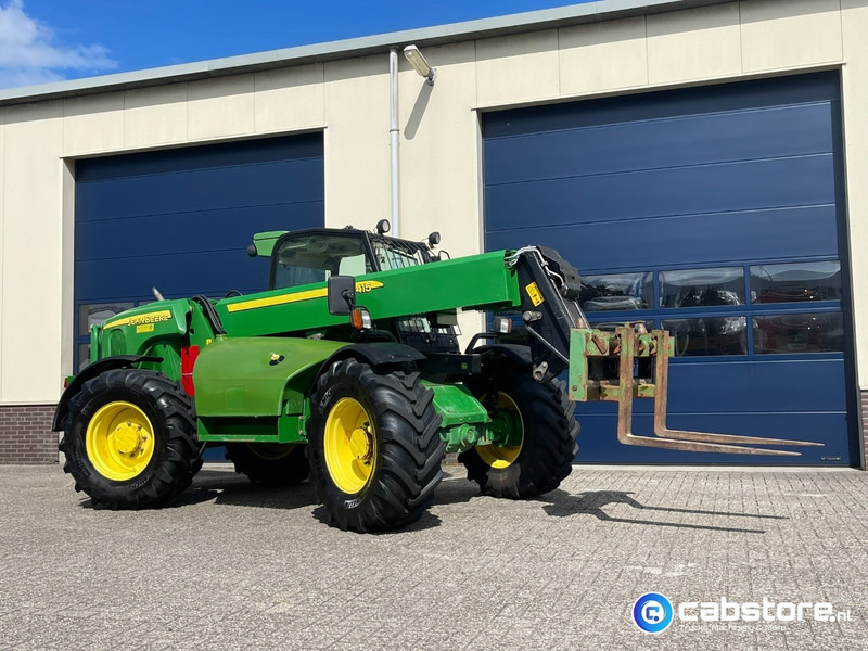 John Deere 3415 Verreiker met vorken en laadschop - Máy móc nông nghiệp: hình 2 John Deere 3415 Verreiker met vorken en laadschop - Máy móc nông nghiệp: hình 2