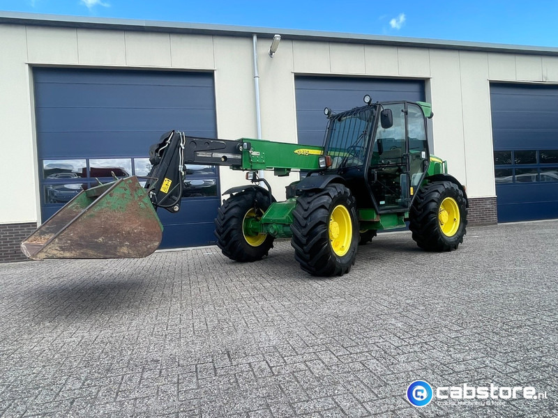 John Deere 3415 Verreiker met vorken en laadschop - Máy móc nông nghiệp: hình 4 John Deere 3415 Verreiker met vorken en laadschop - Máy móc nông nghiệp: hình 4