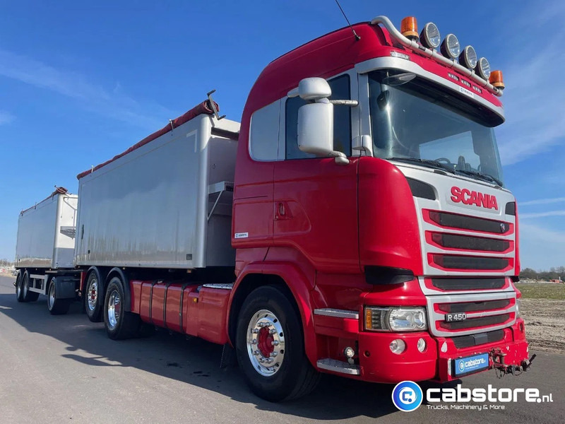 Scania LB6X2*4HNB Euro 6 - Year 2016 - RETARDER - ALUMINIUM kipper + FLOOR kipper aanhangwagen - Good Condition !! - Xe bồn: hình 3 Scania LB6X2*4HNB Euro 6 - Year 2016 - RETARDER - ALUMINIUM kipper + FLOOR kipper aanhangwagen - Good Condition !! - Xe bồn: hình 3