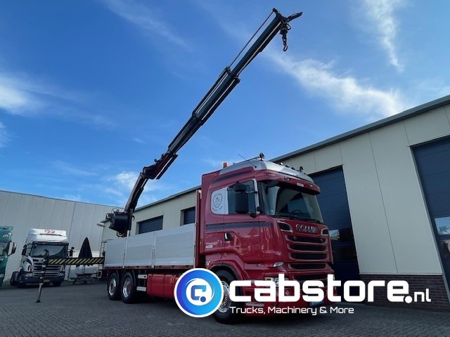 Scania R520 LB6X2*4HNB Euro 6 - Bouwjaar 2013 - Highline - Opticruise - Open box + Palfinger PK 24001-K B Autolaadkraan - Good condition ! - Xe tải thùng lửng/ Phẳng, Xe cẩu tự hành: hình 2 Scania R520 LB6X2*4HNB Euro 6 - Bouwjaar 2013 - Highline - Opticruise - Open box + Palfinger PK 24001-K B Autolaadkraan - Good condition ! - Xe tải thùng lửng/ Phẳng, Xe cẩu tự hành: hình 2