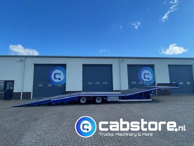 TURBO'S HOET SC22AA 2-assige oprij trailer Machine transporter - Uitschuif ramp !! - Year 2017 - Good condition - - Sơ mi rơ moóc tự động vận chuyển: hình 3 TURBO'S HOET SC22AA 2-assige oprij trailer Machine transporter - Uitschuif ramp !! - Year 2017 - Good condition - - Sơ mi rơ moóc tự động vận chuyển: hình 3