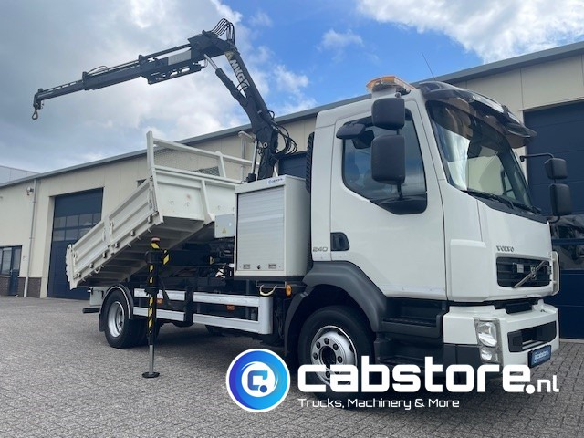 Volvo FL 240 4x2 Euro 5 - Kipper - MKG HLK 45 a2 Autolaadkraan - Bouwjaar 2012 - APK 18-10-2025 - ORIGINAL Km 35.640 !!!! - Good condition !! - Xe cẩu tự hành: hình 1 Volvo FL 240 4x2 Euro 5 - Kipper - MKG HLK 45 a2 Autolaadkraan - Bouwjaar 2012 - APK 18-10-2025 - ORIGINAL Km 35.640 !!!! - Good condition !! - Xe cẩu tự hành: hình 1