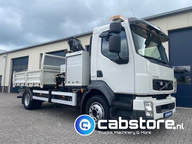 Volvo FL 240 4x2 Euro 5 - Kipper - MKG HLK 45 a2 Autolaadkraan - Bouwjaar 2012 - APK 18-10-2025 - ORIGINAL Km 35.640 !!!! - Good condition !! - Xe cẩu tự hành: hình 4 Volvo FL 240 4x2 Euro 5 - Kipper - MKG HLK 45 a2 Autolaadkraan - Bouwjaar 2012 - APK 18-10-2025 - ORIGINAL Km 35.640 !!!! - Good condition !! - Xe cẩu tự hành: hình 4