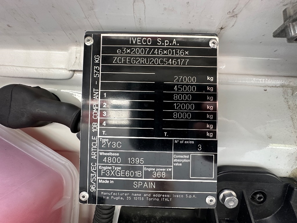 Cho thuê Iveco S-Way AS26S50 NP 2xLNG 6x2*4  Iveco S-Way AS26S50 NP 2xLNG 6x2*4: hình 18