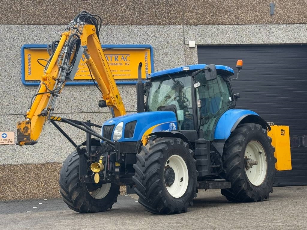 New Holland T6080 Power Command met Herder MBK513LSH! - Máy cày: hình 1 New Holland T6080 Power Command met Herder MBK513LSH! - Máy cày: hình 1