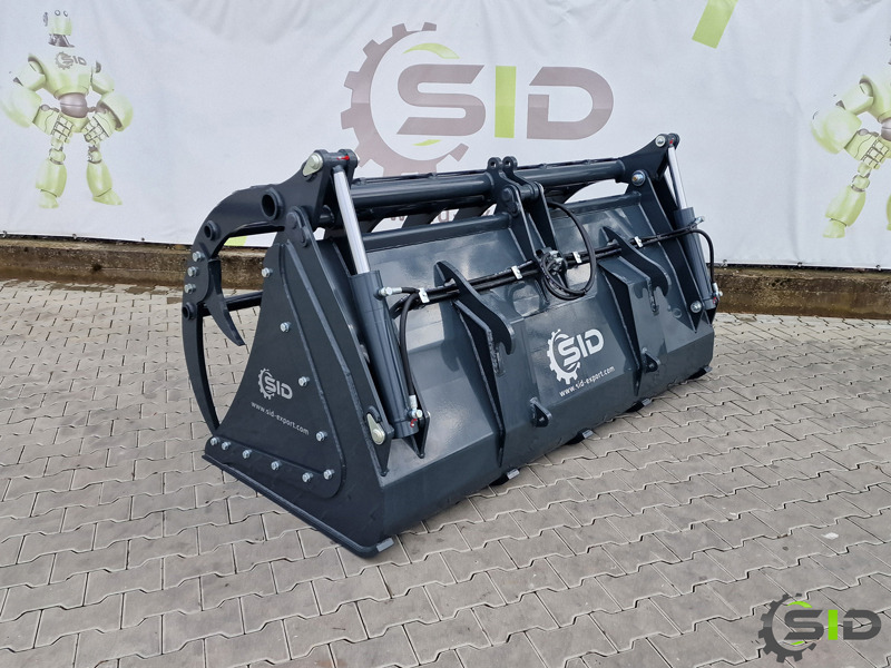 SID GREIFSCHAUFEL XXL GEBRANNTE ZINKEN / BMS Godet Crocodile / Grab bucket crocodile 2,2 - Xô vỏ sò cho Gầu xúc lật: hình 5 SID GREIFSCHAUFEL XXL GEBRANNTE ZINKEN / BMS Godet Crocodile / Grab bucket crocodile 2,2 - Xô vỏ sò cho Gầu xúc lật: hình 5