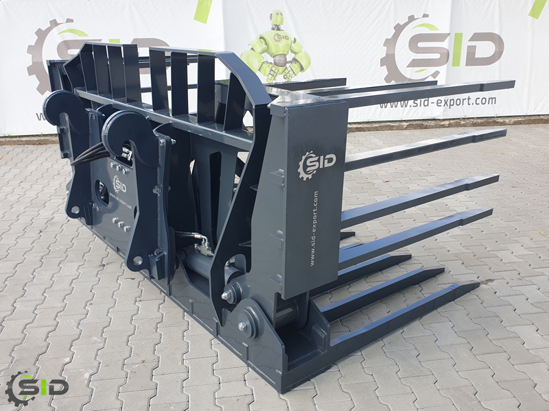 SID GRÜNGUTGABEL FÜR SILAGE KLAPPBAR / Buck rake hydraulic folding 3,5 M - Chĩa cho Máy móc nông nghiệp: hình 3 SID GRÜNGUTGABEL FÜR SILAGE KLAPPBAR / Buck rake hydraulic folding 3,5 M - Chĩa cho Máy móc nông nghiệp: hình 3