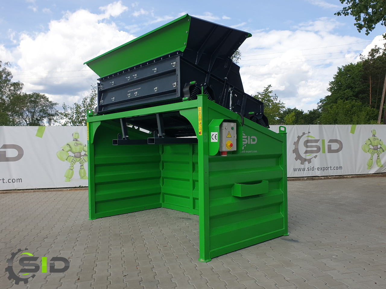 SID RÜTTELSIEB 2 FRAKTIONEN SIEBANLAGE / Vibrating Screen - Máy sàng: hình 1 SID RÜTTELSIEB 2 FRAKTIONEN SIEBANLAGE / Vibrating Screen - Máy sàng: hình 1