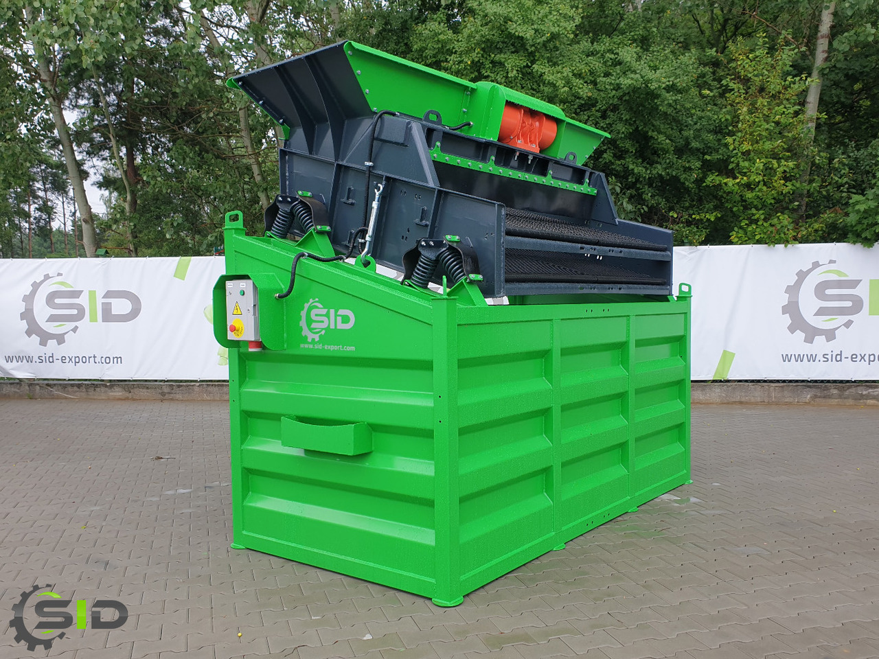 SID RÜTTELSIEB 2 FRAKTIONEN SIEBANLAGE / Vibrating Screen - Máy sàng: hình 2 SID RÜTTELSIEB 2 FRAKTIONEN SIEBANLAGE / Vibrating Screen - Máy sàng: hình 2