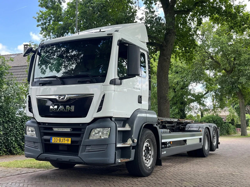 MAN TGS 26.420 container systeem met kabels - Xe chở container/ Xe tải hoán đổi thân: hình 2 MAN TGS 26.420 container systeem met kabels - Xe chở container/ Xe tải hoán đổi thân: hình 2