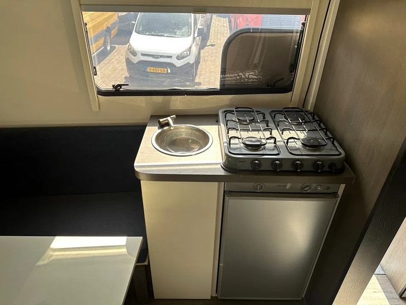 Sơ mi rơ moóc QUALITY TRAILERS Camper 4x bed keuken douche toilet laadklep: hình 6