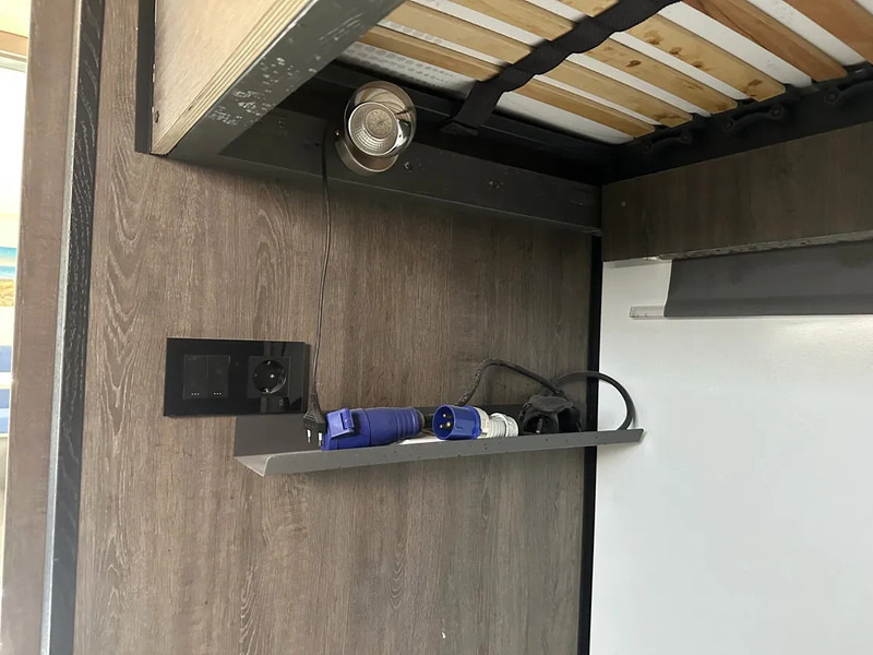 Sơ mi rơ moóc QUALITY TRAILERS Camper 4x bed keuken douche toilet laadklep: hình 15