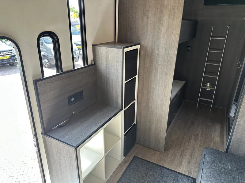 Sơ mi rơ moóc QUALITY TRAILERS Camper 4x bed keuken douche toilet laadklep: hình 9