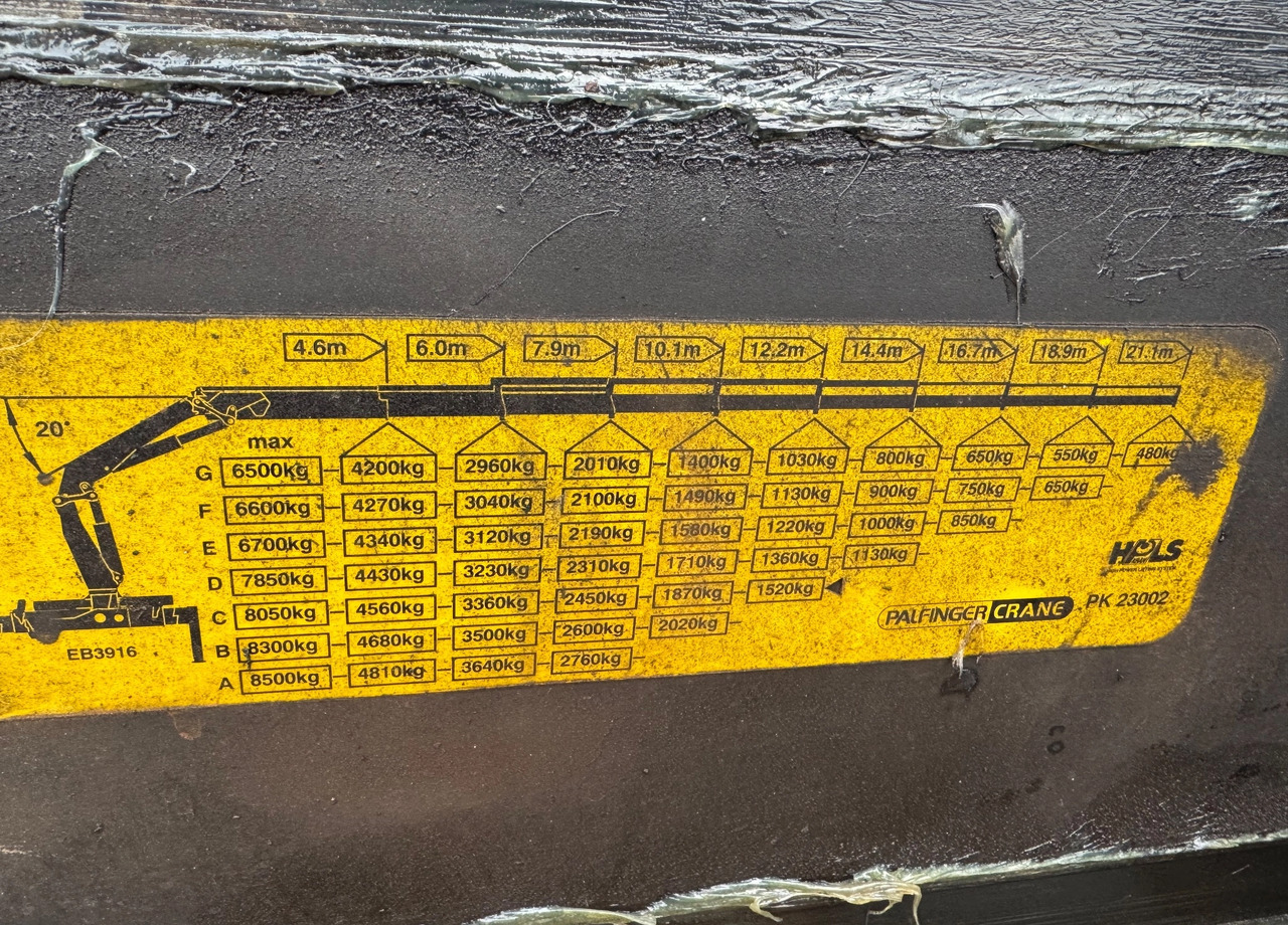 Xe cẩu tự hành SCANIA R580 V8 6X4 Palfinger PK 23002 rotator: hình 8 Xe cẩu tự hành SCANIA R580 V8 6X4 Palfinger PK 23002 rotator: hình 8