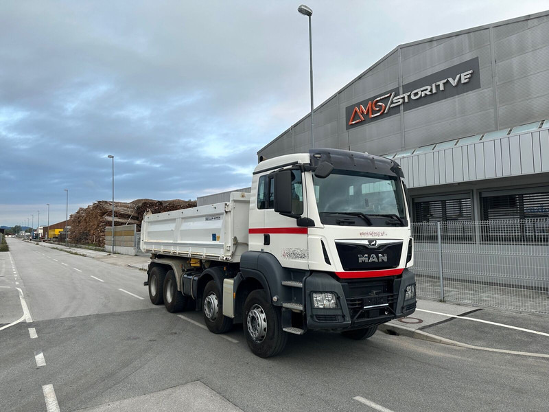 MAN TGS 35.500 8X4 BB - Xe ben: hình 1 MAN TGS 35.500 8X4 BB - Xe ben: hình 1