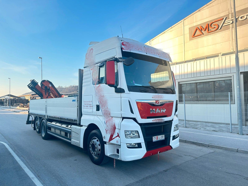 MAN TGX 26.440 - Xe tải thùng lửng/ Phẳng, Xe cẩu tự hành: hình 1 MAN TGX 26.440 - Xe tải thùng lửng/ Phẳng, Xe cẩu tự hành: hình 1