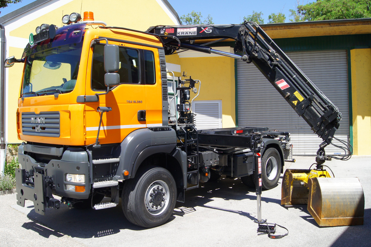 MAN TGA 18.360 BL 4x4/Euro4/TÜV/HIAB 111/MULTILIFT/Winterdienst - Xe ben, Xe cẩu tự hành: hình 2 MAN TGA 18.360 BL 4x4/Euro4/TÜV/HIAB 111/MULTILIFT/Winterdienst - Xe ben, Xe cẩu tự hành: hình 2