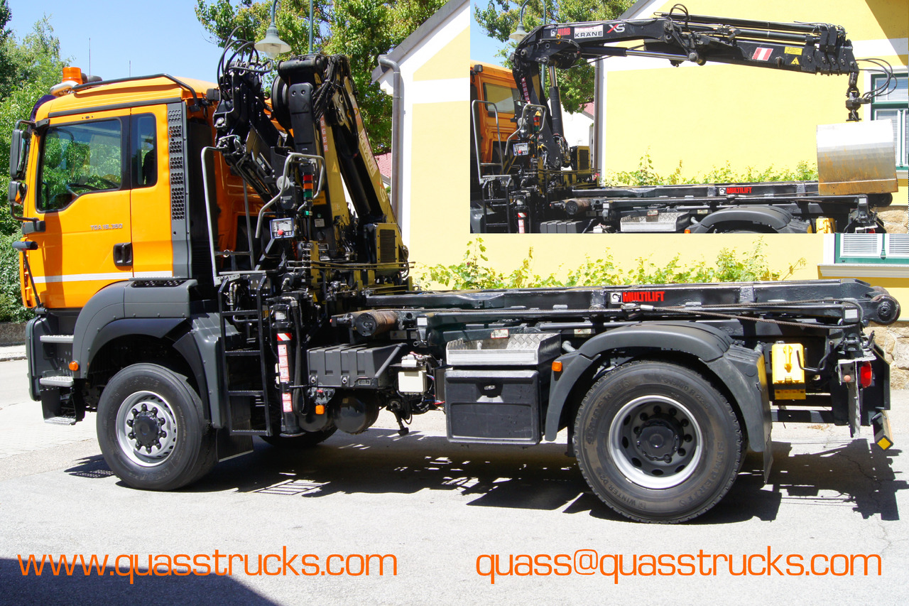MAN TGA 18.360 BL 4x4/Euro4/TÜV/HIAB 111/MULTILIFT/Winterdienst - Xe tải hệ thống cáp, Xe cẩu tự hành: hình 3 MAN TGA 18.360 BL 4x4/Euro4/TÜV/HIAB 111/MULTILIFT/Winterdienst - Xe tải hệ thống cáp, Xe cẩu tự hành: hình 3