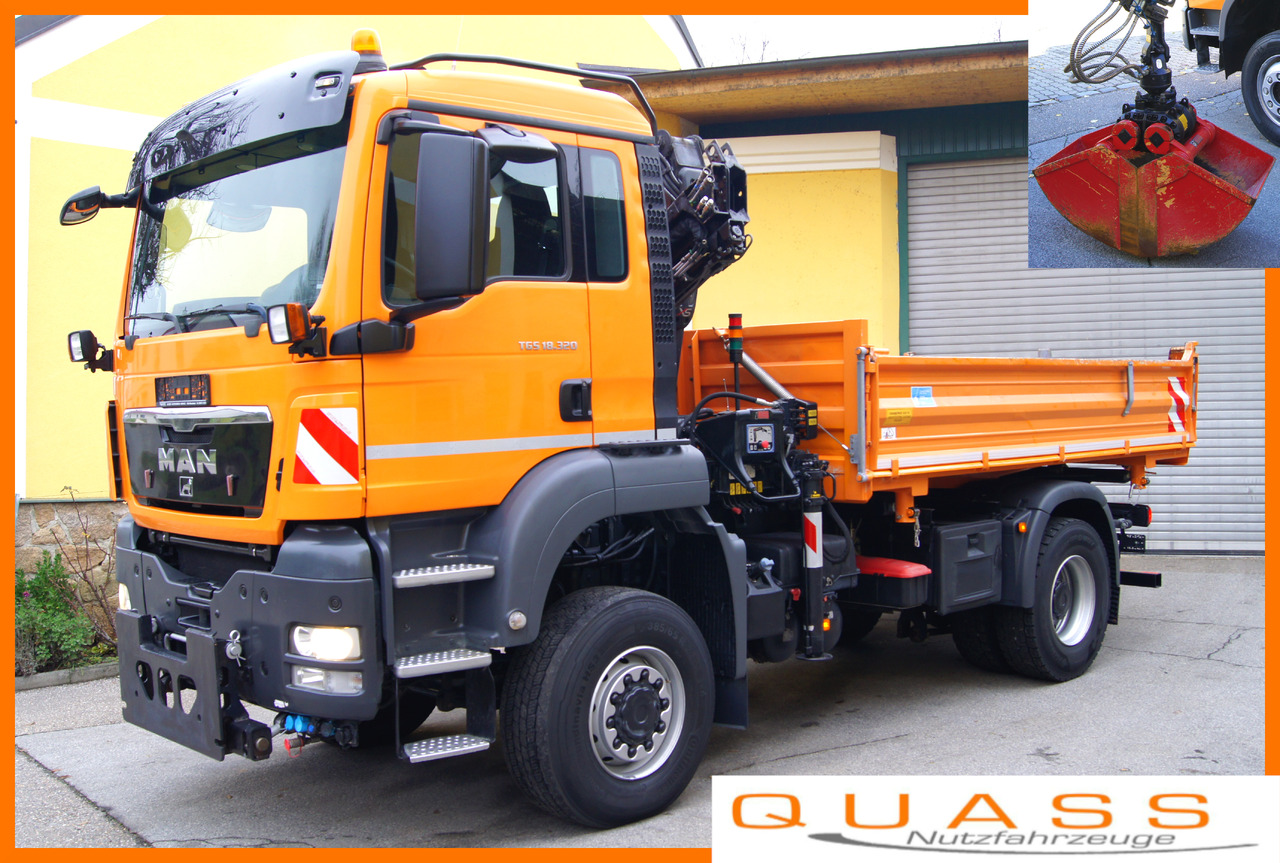 MAN TGS 18.320 BL 4x4 / HIAB 088 B-2 / Winterdienst - Xe cẩu tự hành: hình 1 MAN TGS 18.320 BL 4x4 / HIAB 088 B-2 / Winterdienst - Xe cẩu tự hành: hình 1