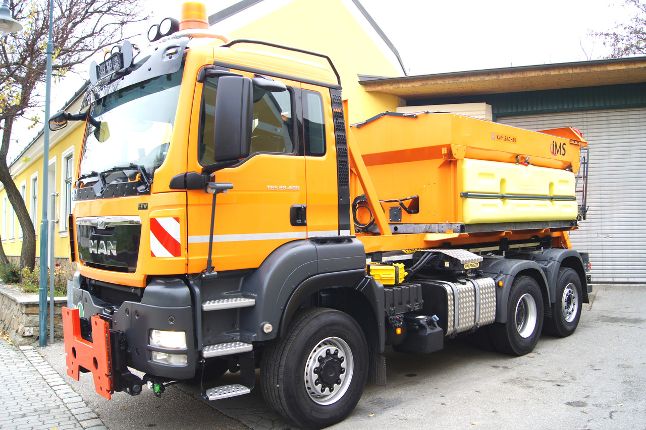 MAN TGS 28.400 BL 6x4-4/TÜV/PALIFT/Winterdienst/Salzstreuer/Streuer/Schneepflug - Xe ben: hình 3 MAN TGS 28.400 BL 6x4-4/TÜV/PALIFT/Winterdienst/Salzstreuer/Streuer/Schneepflug - Xe ben: hình 3