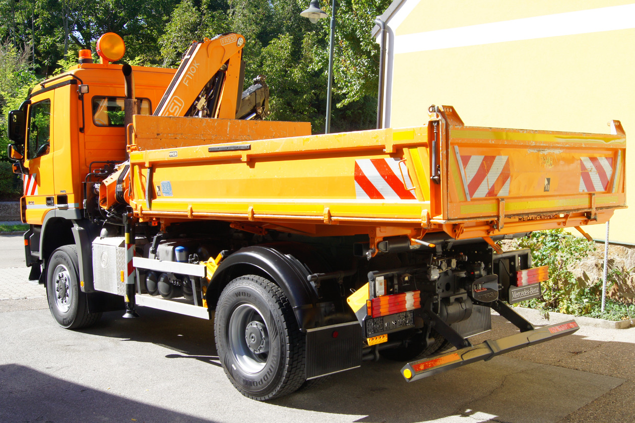MERCEDES-BENZ ACTROS 1836 /4x4/TÜV/FASSI 110/MEILLER/Winterdienst/Wechselsystem - Xe dọn tuyết: hình 3 MERCEDES-BENZ ACTROS 1836 /4x4/TÜV/FASSI 110/MEILLER/Winterdienst/Wechselsystem - Xe dọn tuyết: hình 3