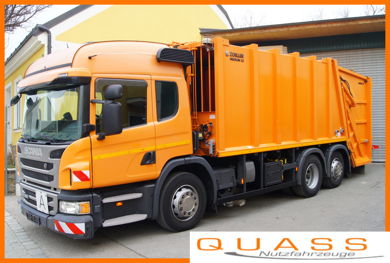 Scania P280 6x2-2/Euro6/ZOELLER MEDIUM X2 C21 Variopress - Xe tải chở rác: hình 1 Scania P280 6x2-2/Euro6/ZOELLER MEDIUM X2 C21 Variopress - Xe tải chở rác: hình 1