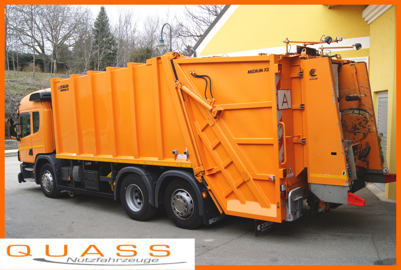 Scania P280 6x2-2/Euro6/ZOELLER MEDIUM X2 C21 Variopress - Xe tải chở rác: hình 1 Scania P280 6x2-2/Euro6/ZOELLER MEDIUM X2 C21 Variopress - Xe tải chở rác: hình 1