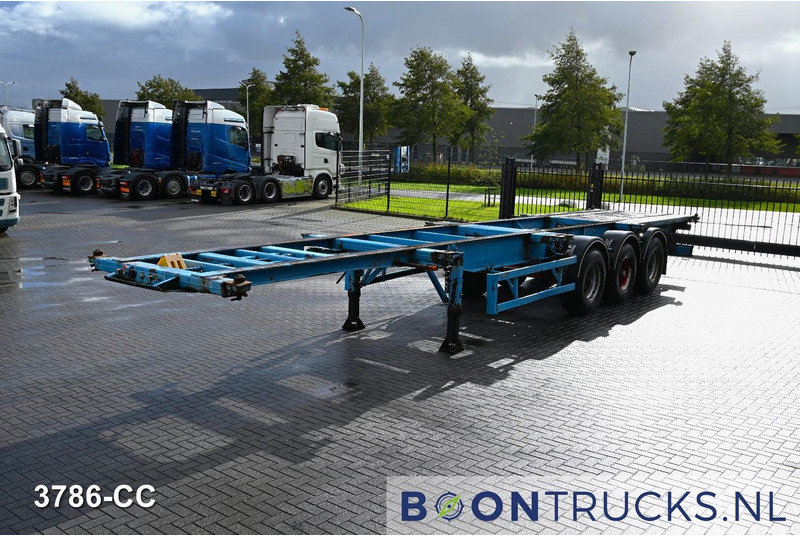 Blumhardt Cont.-Sal 40.24 E FIXED CHASSIS | 2x20-30-40ft * STEEL SUSPENSION * 5450 KG * BPW - Xe chở container/ Sơ mi rơ moóc hoán đổi thân: hình 4 Blumhardt Cont.-Sal 40.24 E FIXED CHASSIS | 2x20-30-40ft * STEEL SUSPENSION * 5450 KG * BPW - Xe chở container/ Sơ mi rơ moóc hoán đổi thân: hình 4