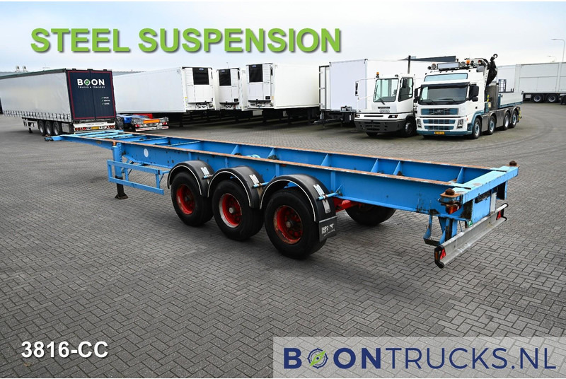 Blumhardt Cont.-Sal 40.24 E FIXED CHASSIS | 40ft * STEEL SUSPENSION * BPW / DRUM - Xe chở container/ Sơ mi rơ moóc hoán đổi thân: hình 2 Blumhardt Cont.-Sal 40.24 E FIXED CHASSIS | 40ft * STEEL SUSPENSION * BPW / DRUM - Xe chở container/ Sơ mi rơ moóc hoán đổi thân: hình 2