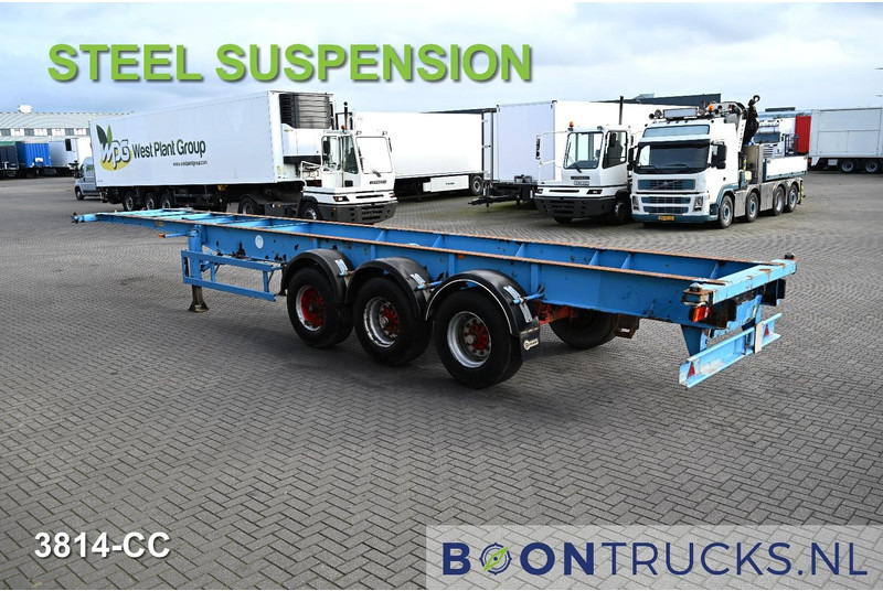 Blumhardt Cont.-Sal 40.24 E FIXED CHASSIS | 40ft * STEEL SUSPENSION * BPW / DRUM - Xe chở container/ Sơ mi rơ moóc hoán đổi thân: hình 2 Blumhardt Cont.-Sal 40.24 E FIXED CHASSIS | 40ft * STEEL SUSPENSION * BPW / DRUM - Xe chở container/ Sơ mi rơ moóc hoán đổi thân: hình 2