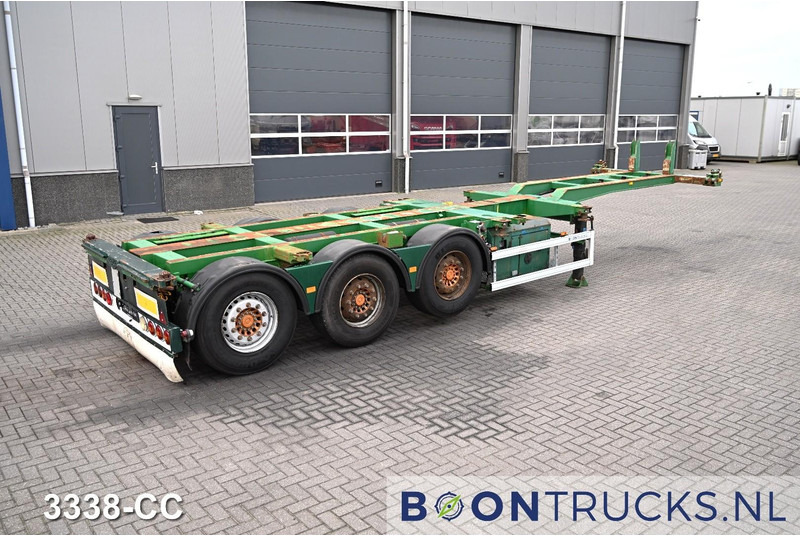 Broshuis 3UCC-39/45 2X20-30-40-45ft HC * LIFT AXLE * 2 x EXTENDABLE - Xe chở container/ Sơ mi rơ moóc hoán đổi thân: hình 1 Broshuis 3UCC-39/45 2X20-30-40-45ft HC * LIFT AXLE * 2 x EXTENDABLE - Xe chở container/ Sơ mi rơ moóc hoán đổi thân: hình 1