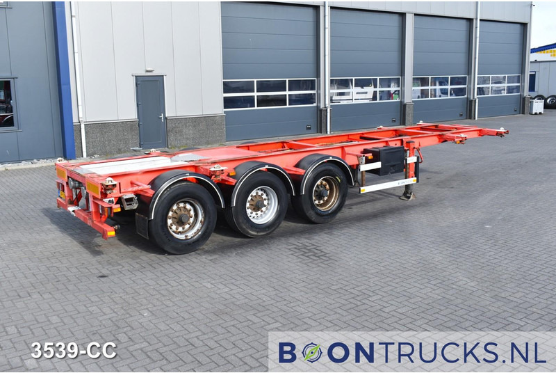 Burg BPO 12-27 CCXGX-00 TANK CHASSIS | 20-30ft * 3800 Kg * NL TRAILER - Xe chở container/ Sơ mi rơ moóc hoán đổi thân: hình 1 Burg BPO 12-27 CCXGX-00 TANK CHASSIS | 20-30ft * 3800 Kg * NL TRAILER - Xe chở container/ Sơ mi rơ moóc hoán đổi thân: hình 1