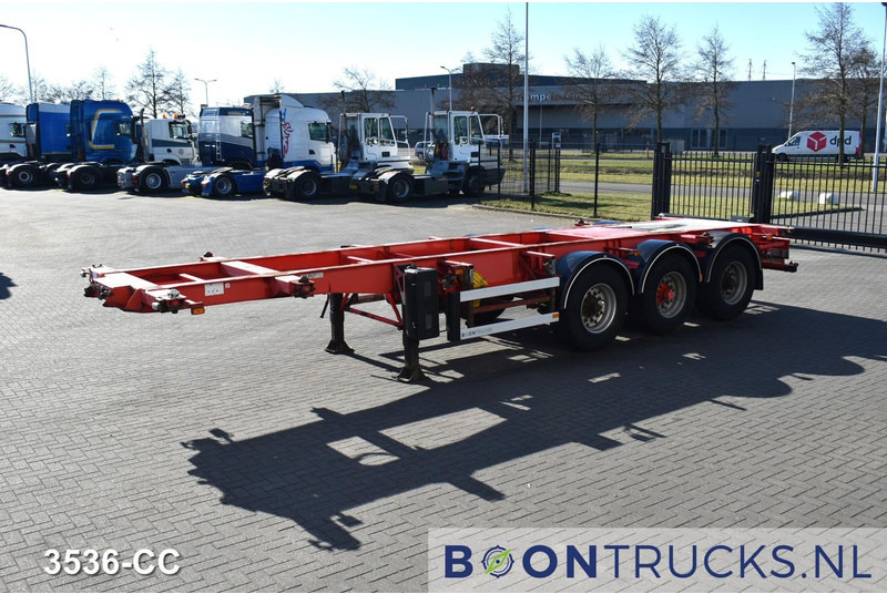 Burg BPO 12 27CDM12 TANK CHASSIS | 20-30ft * 3800 Kg * NL TRAILER - Xe chở container/ Sơ mi rơ moóc hoán đổi thân: hình 5 Burg BPO 12 27CDM12 TANK CHASSIS | 20-30ft * 3800 Kg * NL TRAILER - Xe chở container/ Sơ mi rơ moóc hoán đổi thân: hình 5